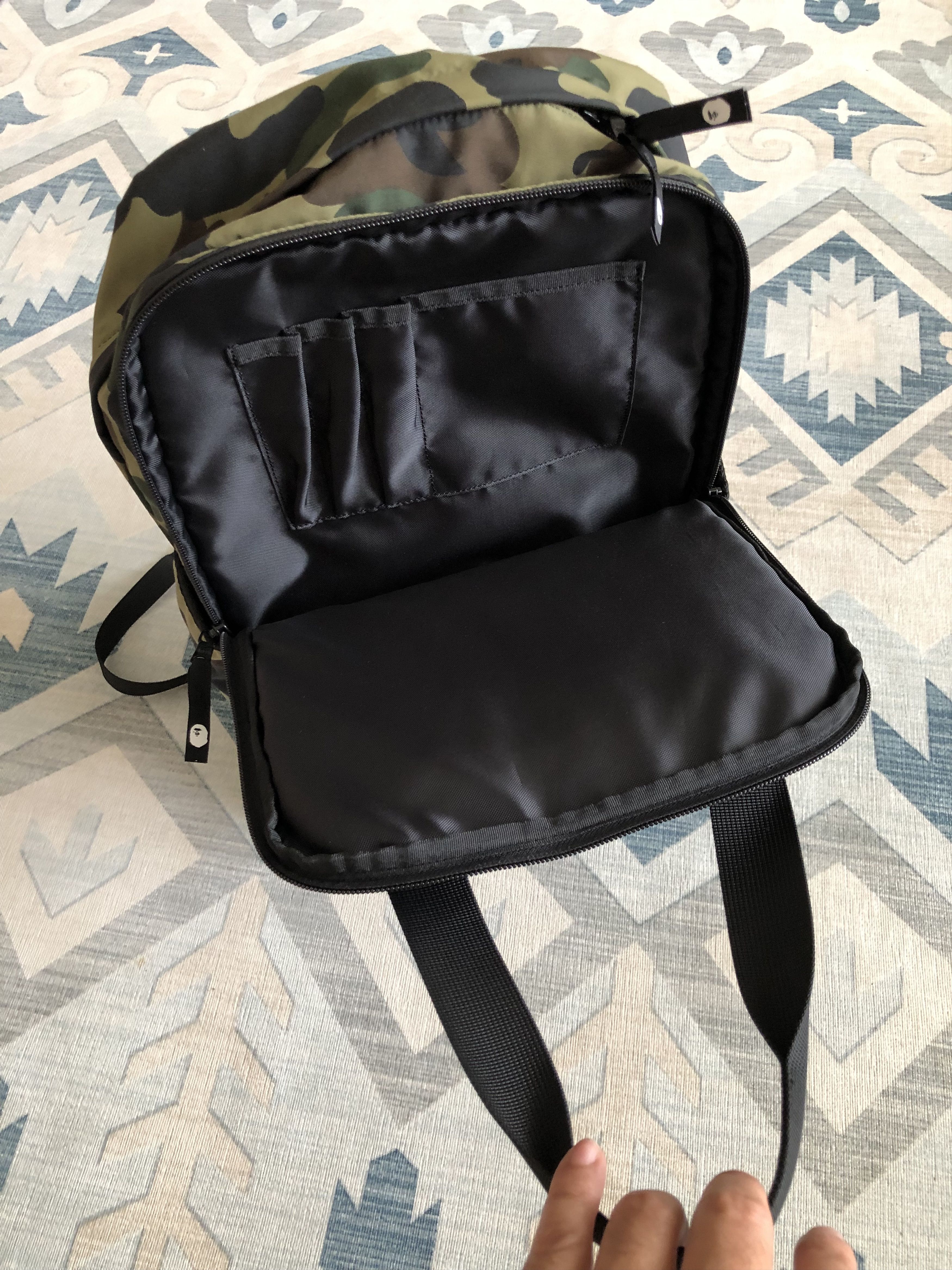 Bape 1ST CAMO BACKPACK Size ONE SIZE - 17 Thumbnail