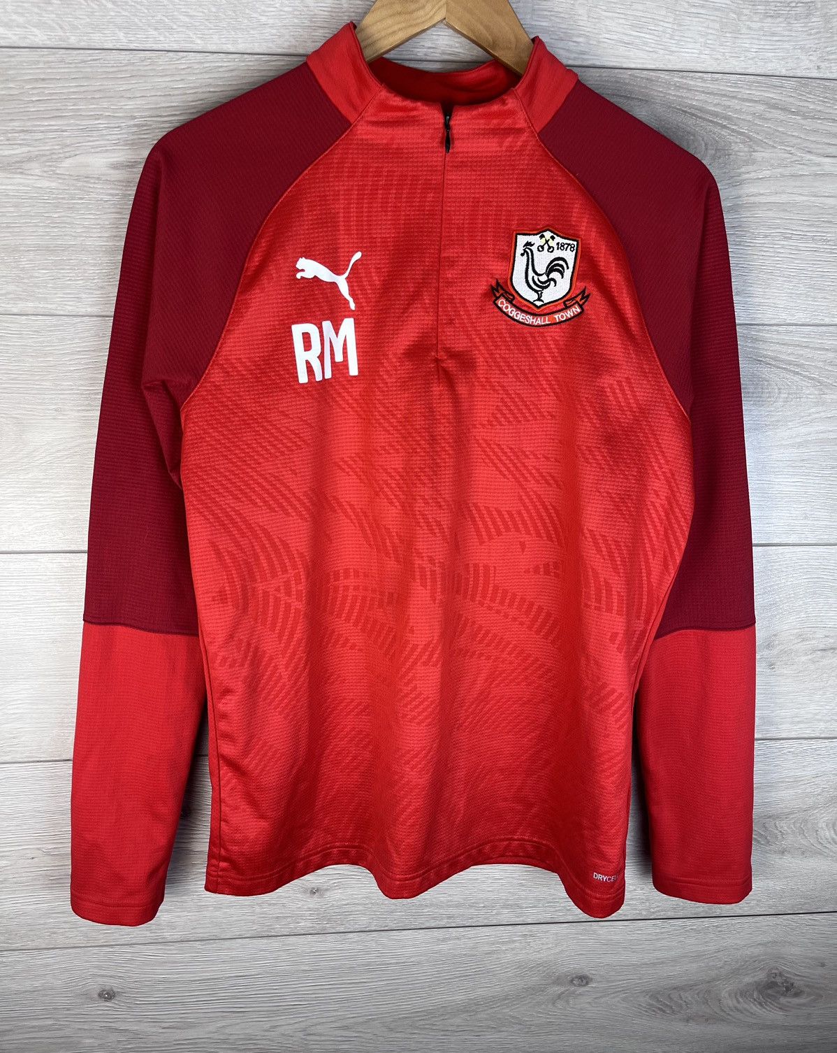 Puma Men’s soccer sweater 1/3 zip Puma FC Coggeshall Town size S Size US S / EU 44-46 / 1 - 4 Thumbnail