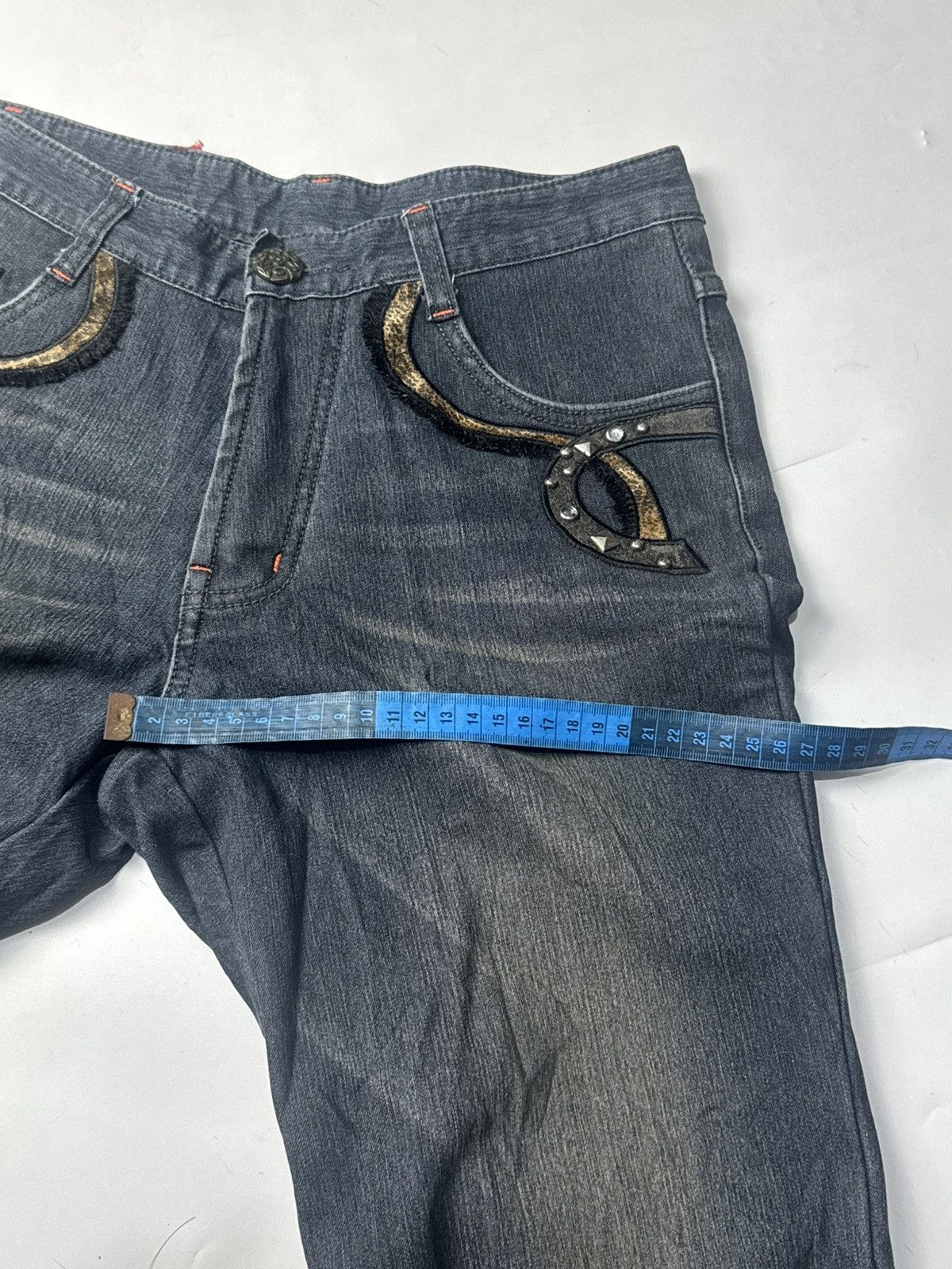 If Six Was Nine Flare Japanese Denim Casa Jeans Styled Size US 29 - 7 Thumbnail