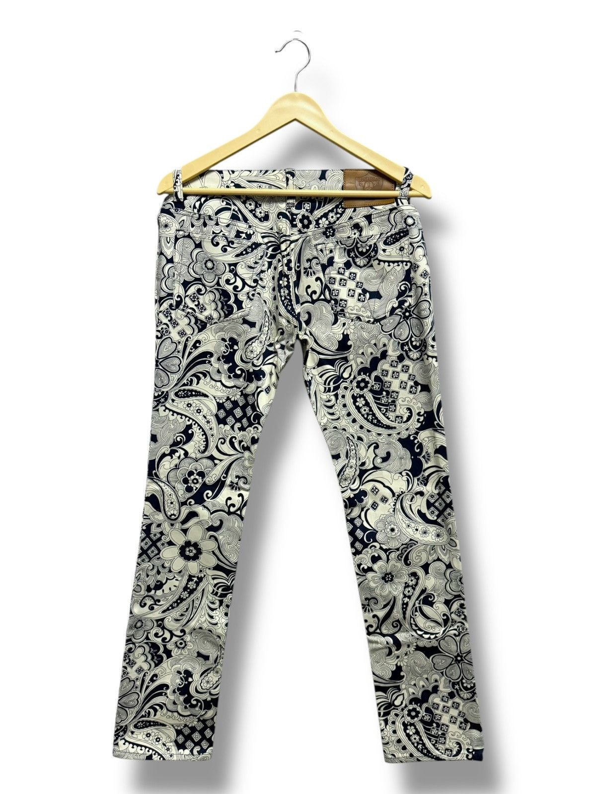 Designer × Hysteric Glamour × Japanese Brand VINTAGE HYSTERIC GLAMOUR BANDANA DESIGN JAPANESE BRAND DENIM Size 31" - 1 Thumbnail