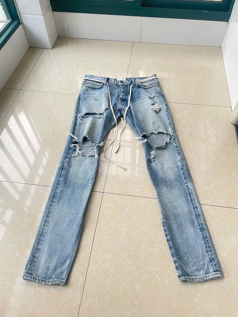 Fear of God Fear of God OG blue jeans Size US 33 - 1 Thumbnail