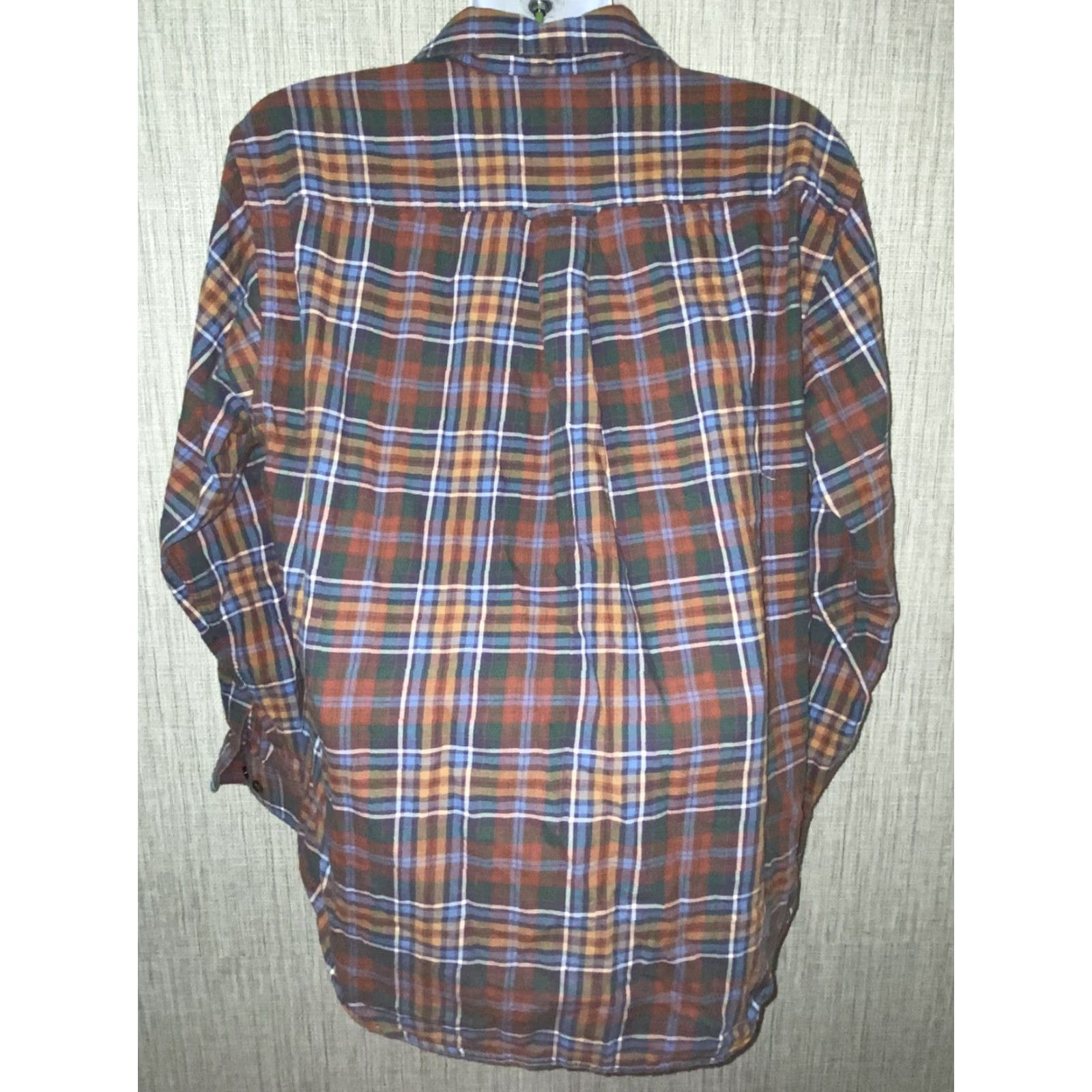 Orvis Orvis Mens Button Down Long Sleeve Plaid Shirt Sz L Multicolor Casual Shirt Mens L Size US L / EU 52-54 / 3 - 3 Thumbnail