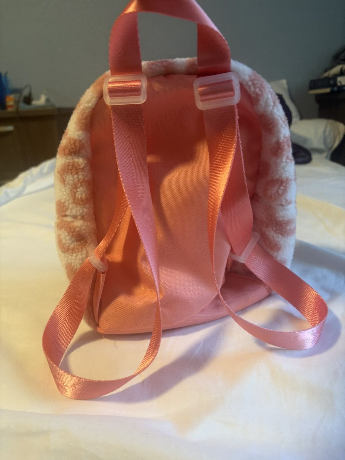Other Animal Print Backpack with Ears Fleece AdjustableStrap Small Size ONE SIZE - 11 Thumbnail