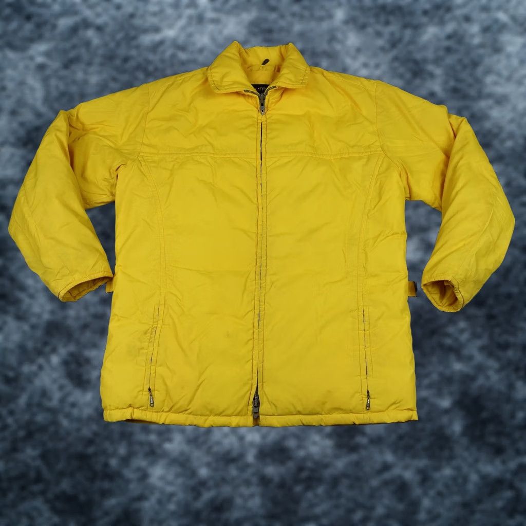 Vintage VINTAGE Tempco Jacket Mens M Regular Yellow Down Insulated 80s Puffer Zip Size US M / EU 48-50 / 2 - 1 Thumbnail