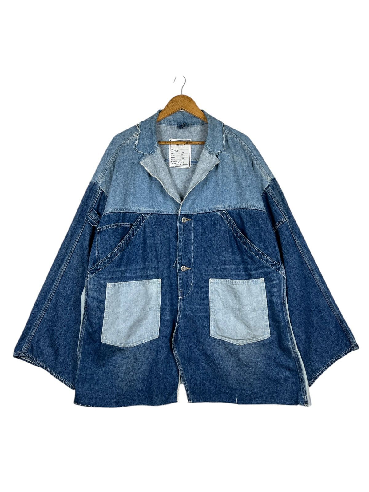 Ciaopanic Etsinta by Ciaopanic Denim Patchwork Jacket Size US L / EU 52-54 / 3 - 3 Thumbnail