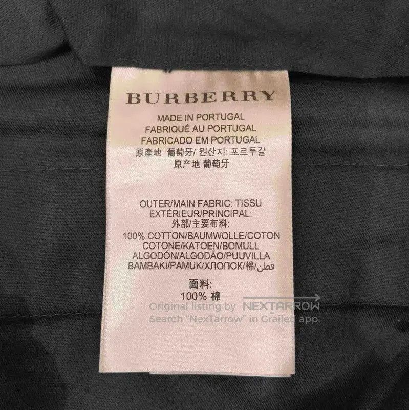 Burberry Burberry Men's Casual Pants in Deep Blue. Size US 32 / EU 48 - 4 Thumbnail