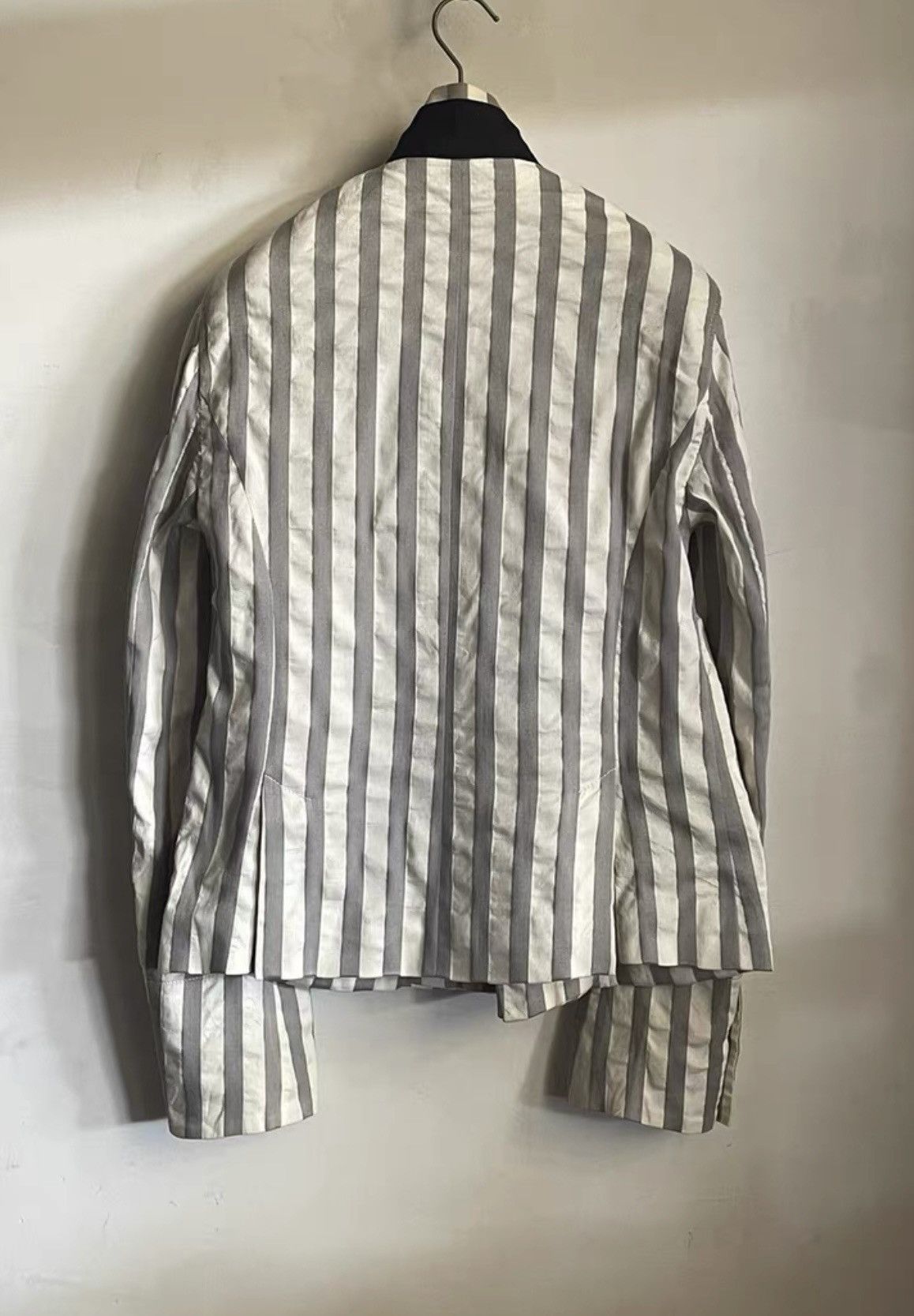 Ann Demeulemeester Ann Demeulemeester｜Striped suit jacket Size 38S - 5 Thumbnail