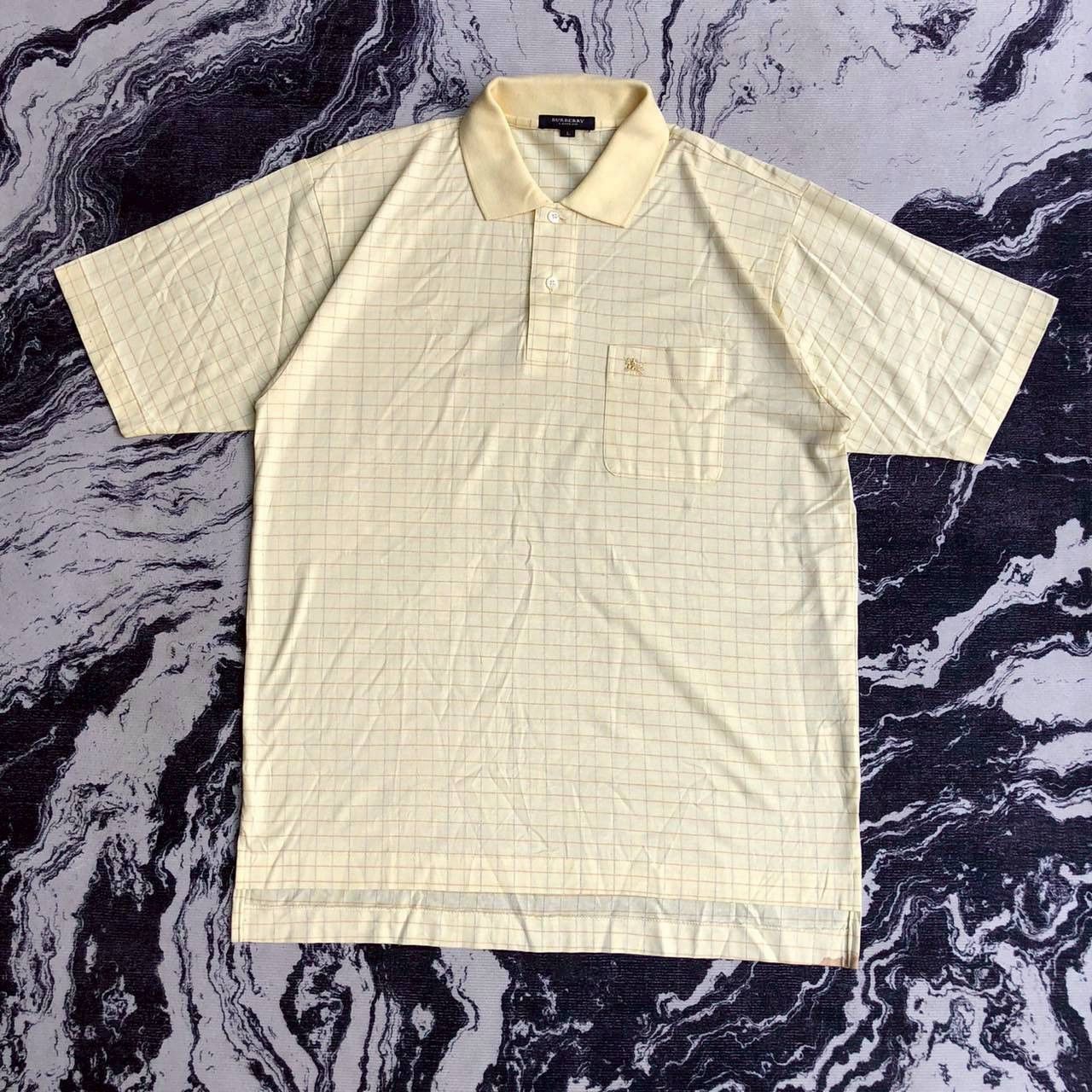Burberry Burberry London Vintage Checked Polo Shirt Size US L / EU 52-54 / 3 - 1 Thumbnail