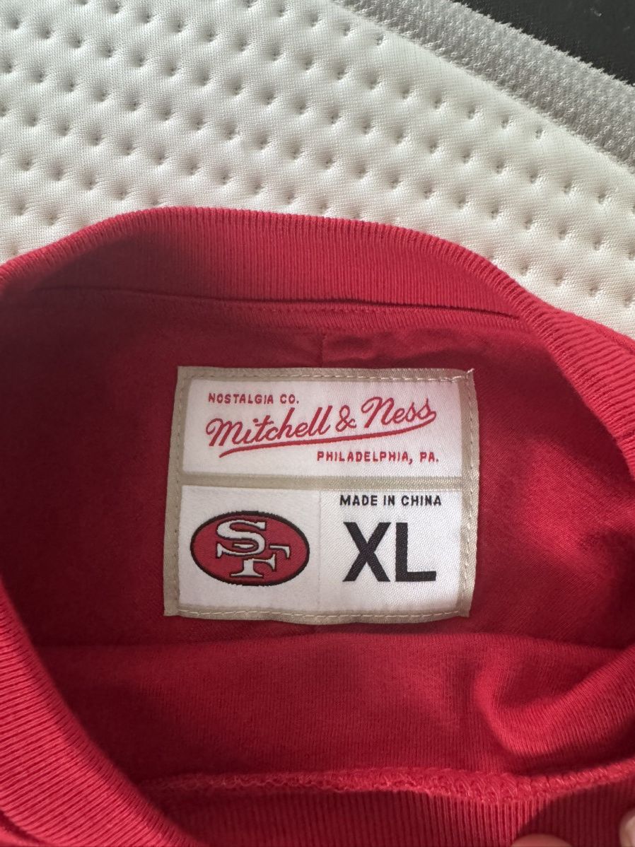 Mitchell & Ness JOE MONTANA MITCHELL & NESS LONG SLEEVE SHIRT/JERSEY Size US XL / EU 56 / 4 - 3 Thumbnail