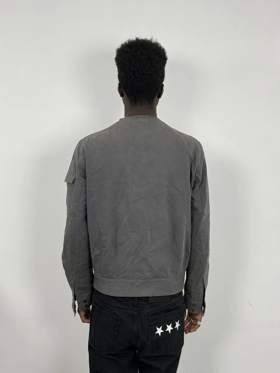 Balenciaga AW2013 Balenciaga Grey Raw Bomber Jacket Size US M / EU 48-50 / 2 - 3 Thumbnail