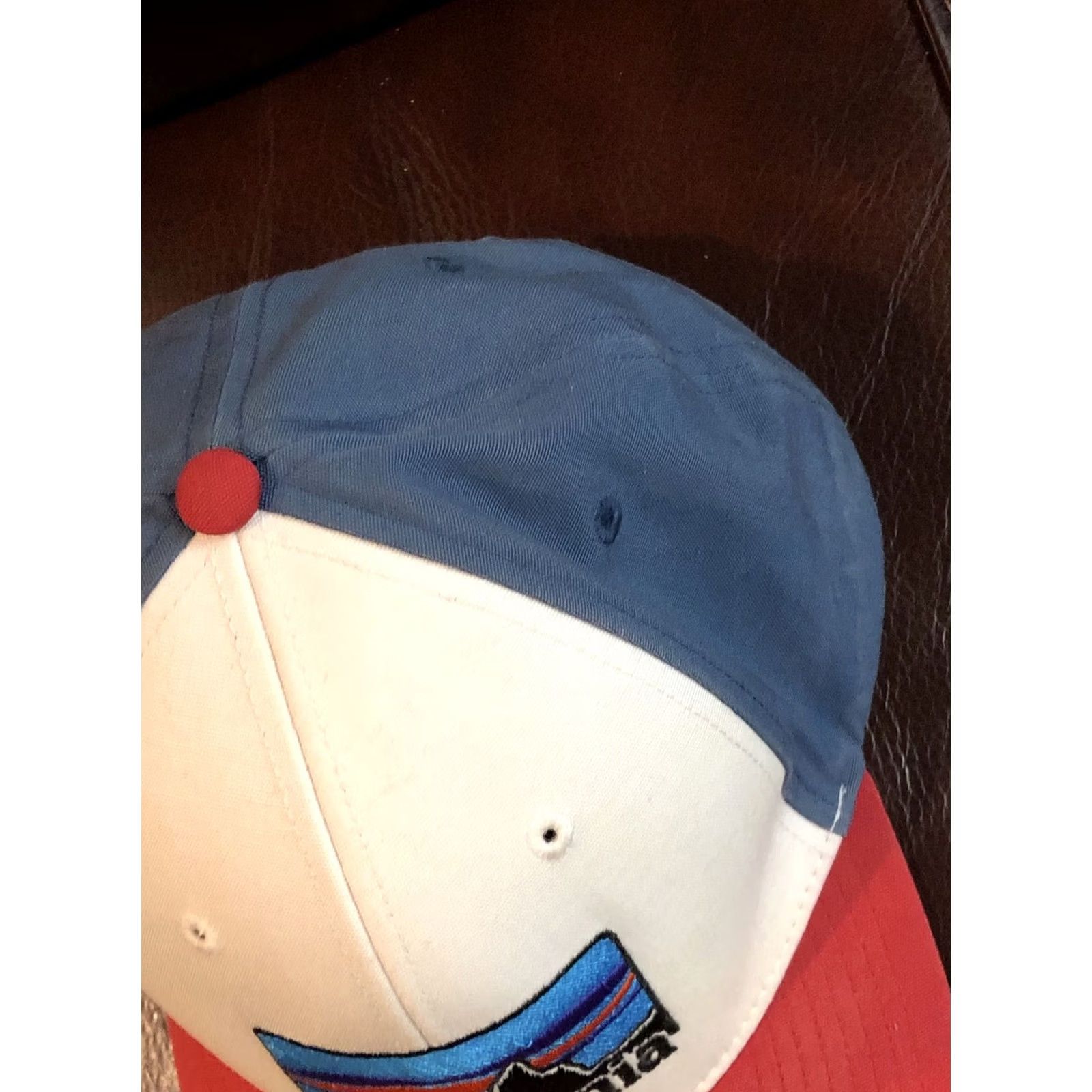 Patagonia Patagonia Trucker Hat Adjustable Snapback Red White Blue Embroidered Mens Size ONE SIZE - 6 Thumbnail