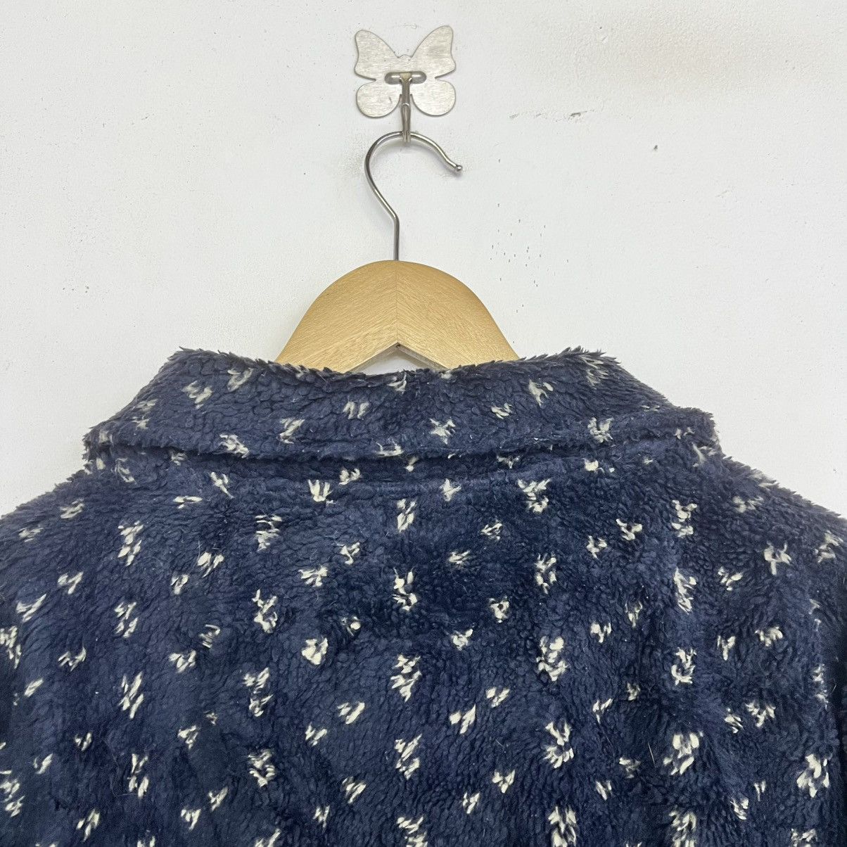 L.L. Bean VTG 90 LLBEAN BIRD’S EYE Deep Pile Fleece Outdoor Jacket Size US L / EU 52-54 / 3 - 7 Thumbnail