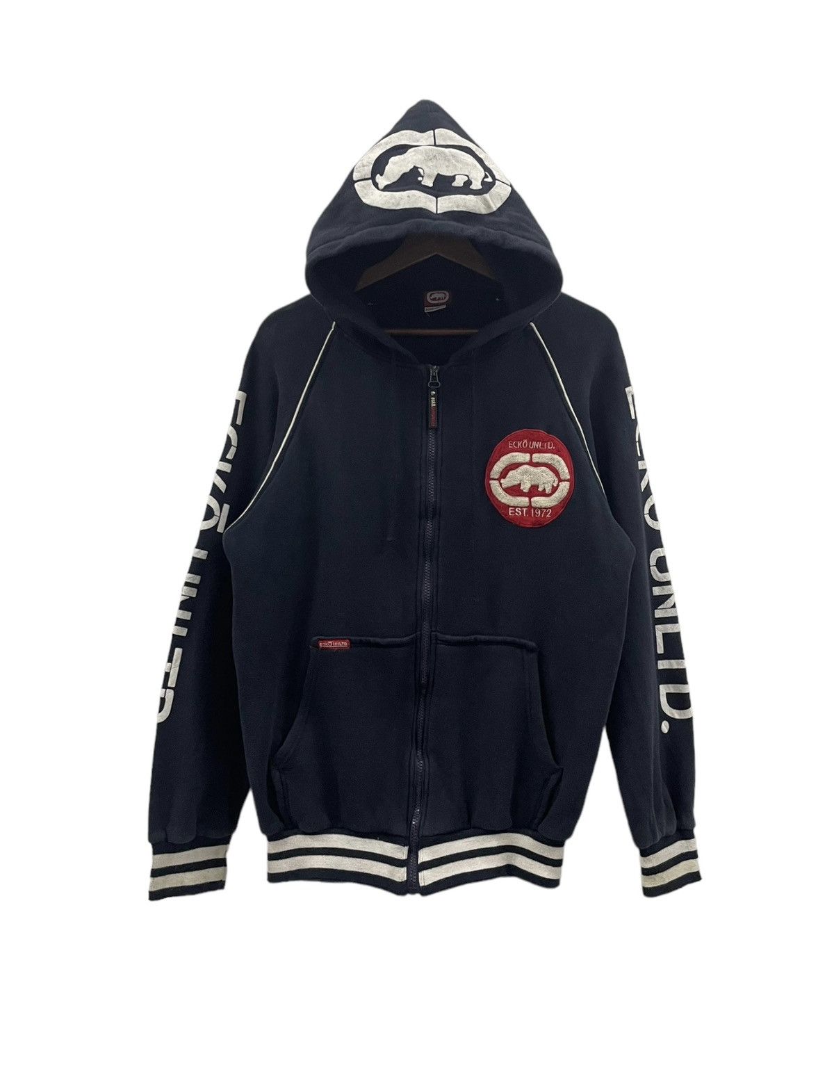 Ecko Unltd. Vintage Ecko Unltd Hoodie Embroidery Logo Size US S / EU 44-46 / 1 - 4 Thumbnail