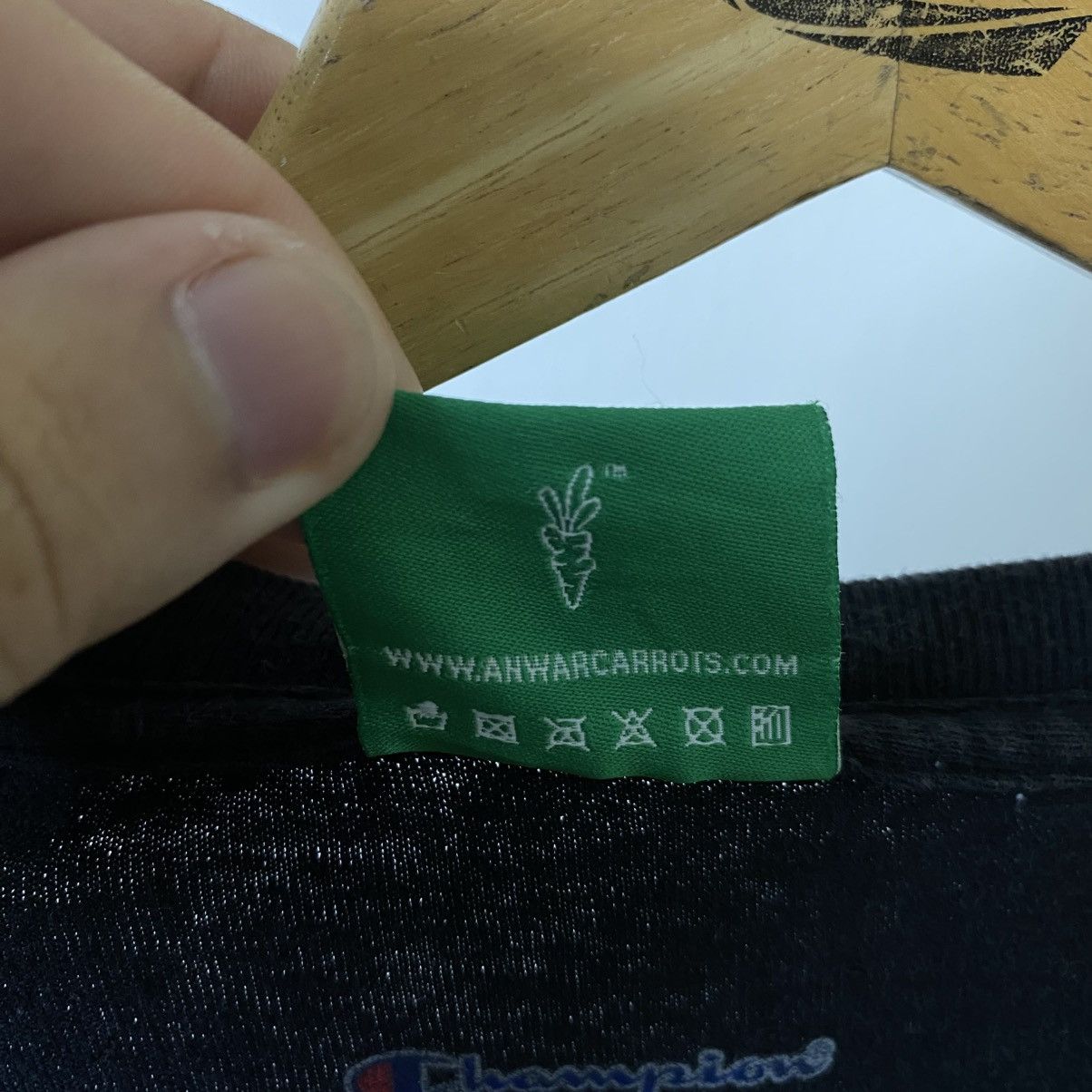 Carrots by Anwar Carrots × Champion Anwar Carrots x Champion Collaboration Streetwear LS Tshirt Size US XL / EU 56 / 4 - 7 Thumbnail
