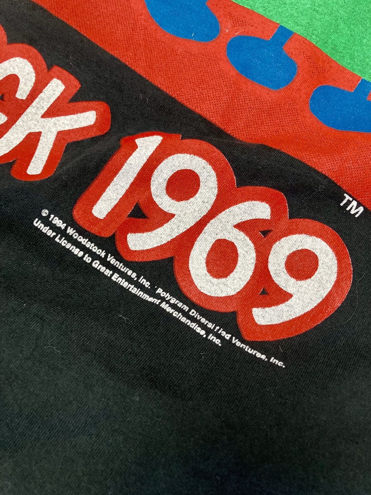 Vintage Vintage 1994 Woodstock T shirt Size US XL / EU 56 / 4 - 5 Thumbnail