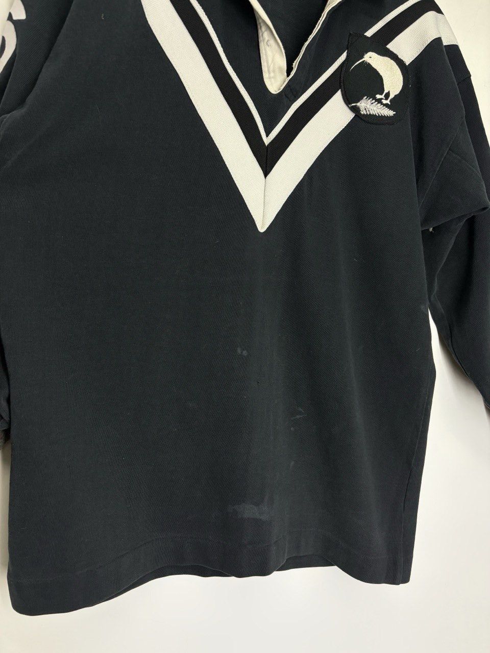 Adidas 1980s New Zealand Adidas Kiwi Rugby Shirt Archive Match Worn Size US M / EU 48-50 / 2 - 4 Thumbnail