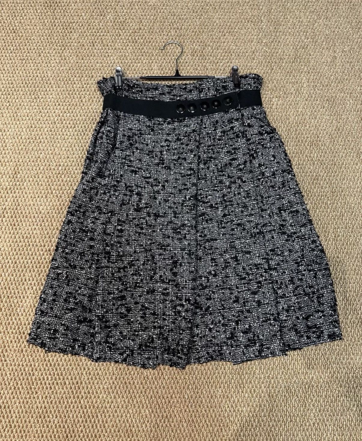 Comme des Garcons COMME des GARÇONS AD2013 Tweed Plaid Skirt K23 Size 25" / US 0 / IT 36 - 1 Thumbnail