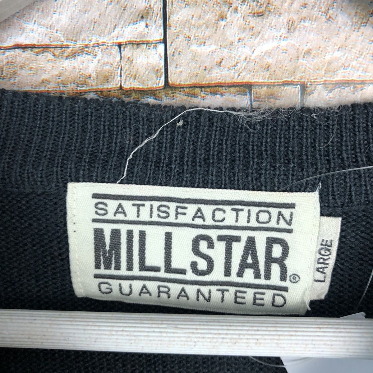 Homespun Knitwear Mill Star Grey art sweatshirt Knitwear #A1113 Size US L / EU 52-54 / 3 - 9 Thumbnail