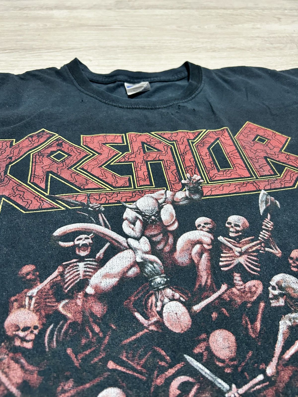 Band Tees Vintage Men’s T-shirt KREATOR ROCK BAND size XXL Size US XXL / EU 58 / 5 - 8 Thumbnail