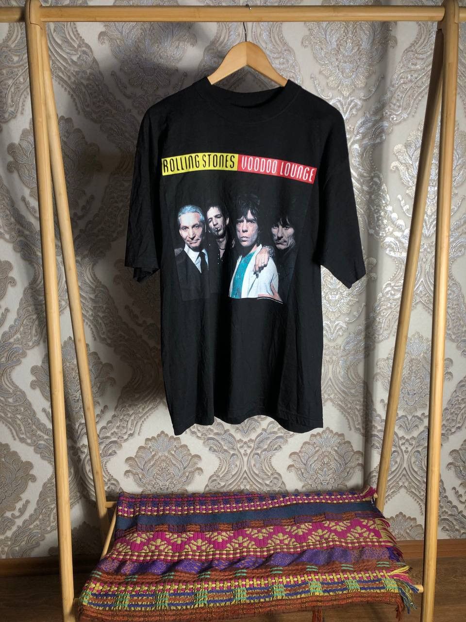 The Rolling Stones × Vintage VERY RARE BROCKUM THE ROLLING STONES WORLD TOUR T-SHIRT 90s Size US XL / EU 56 / 4 - 1 Thumbnail