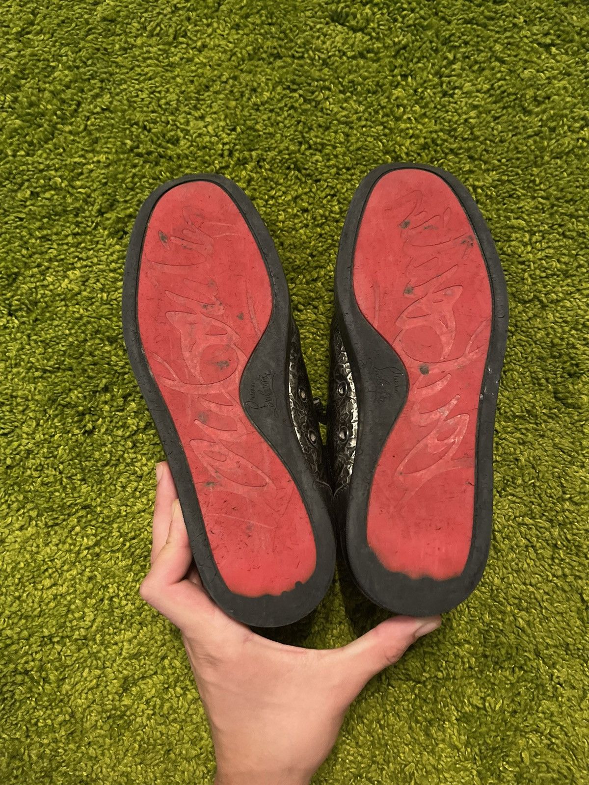 Christian Louboutin × Designer Christian Louboutin Seavaste avant garde leather sneakers Size US 9 / EU 42 - 7 Thumbnail