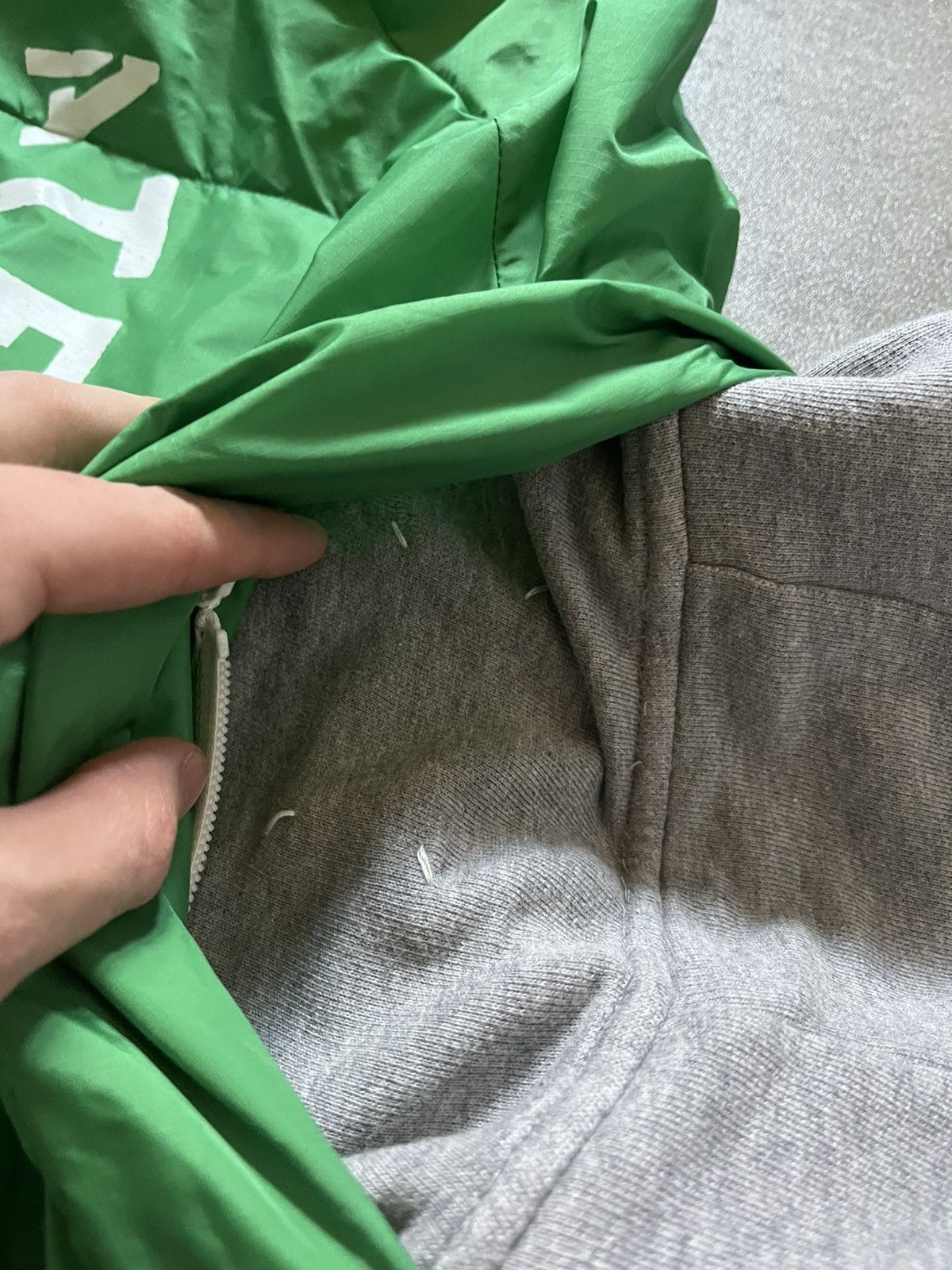 Maison Margiela Maison Margiela S/S 18 Atelier hoodie jacket 2 in 1 green Size US M / EU 48-50 / 2 - 17 Thumbnail