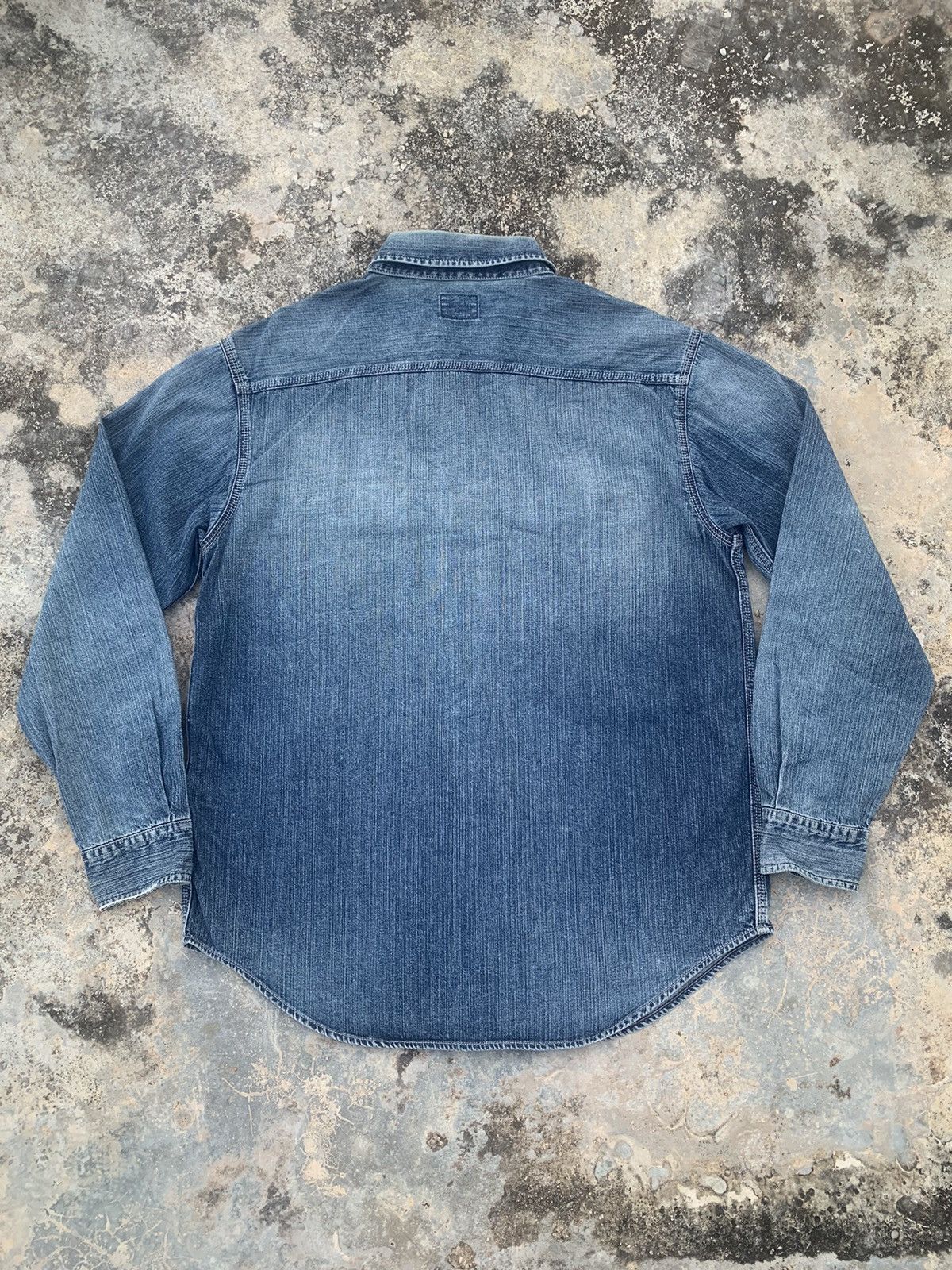 Levi's × Vintage LEVI’S Red Tab Denim Shirt Size US L / EU 52-54 / 3 - 3 Thumbnail