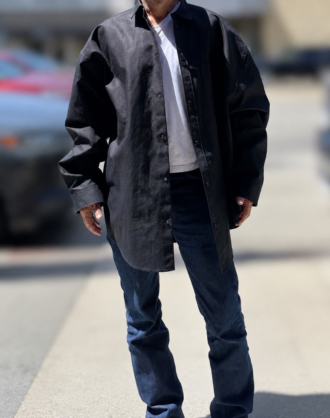 Balenciaga Demna for Balenciaga Unisex Oversized Shirt - Small Size US S / EU 44-46 / 1 - 1 Thumbnail