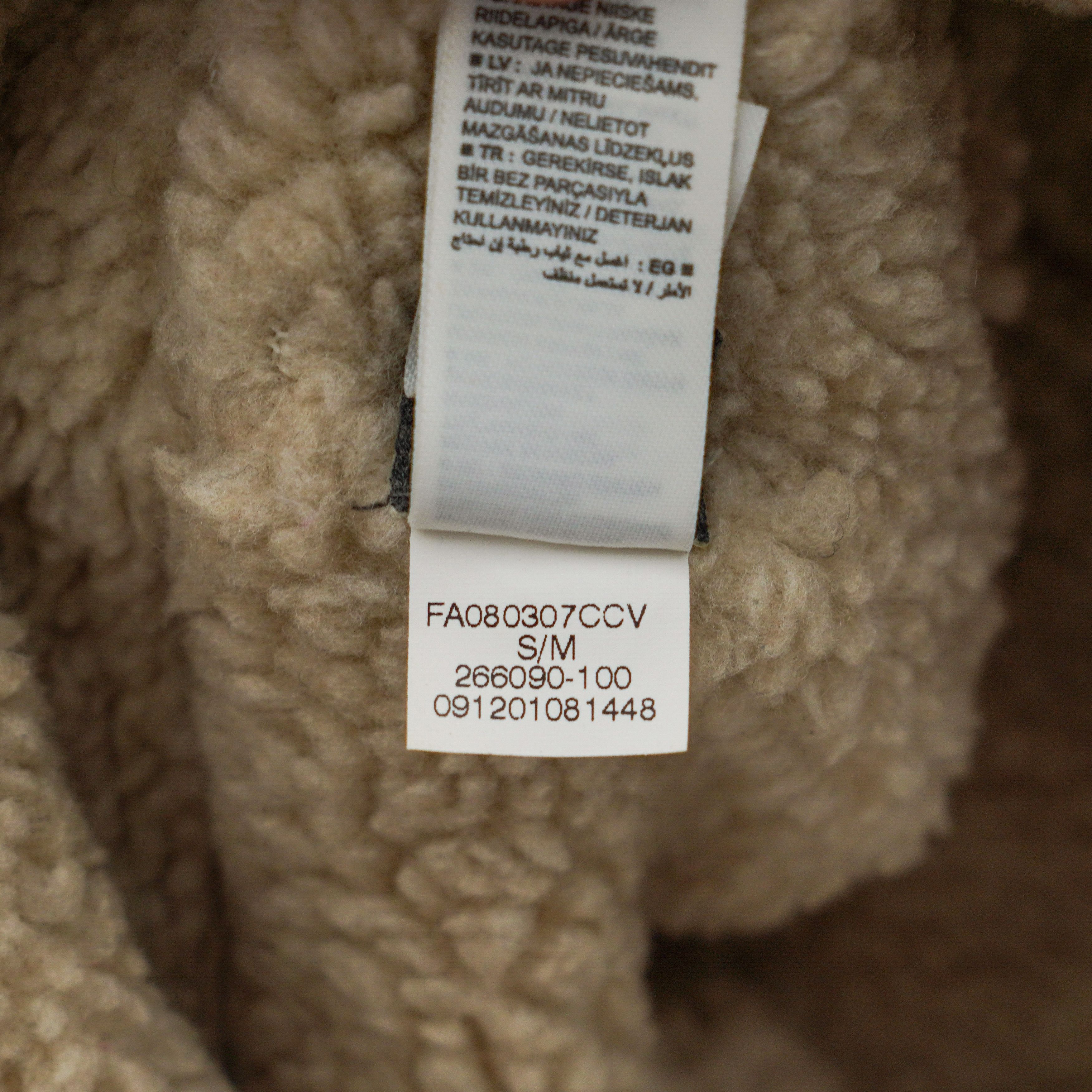 Nike ACG Nike ACG White Leather Shearling Lined Logo Ear Flap Hat Size ONE SIZE - 10 Thumbnail