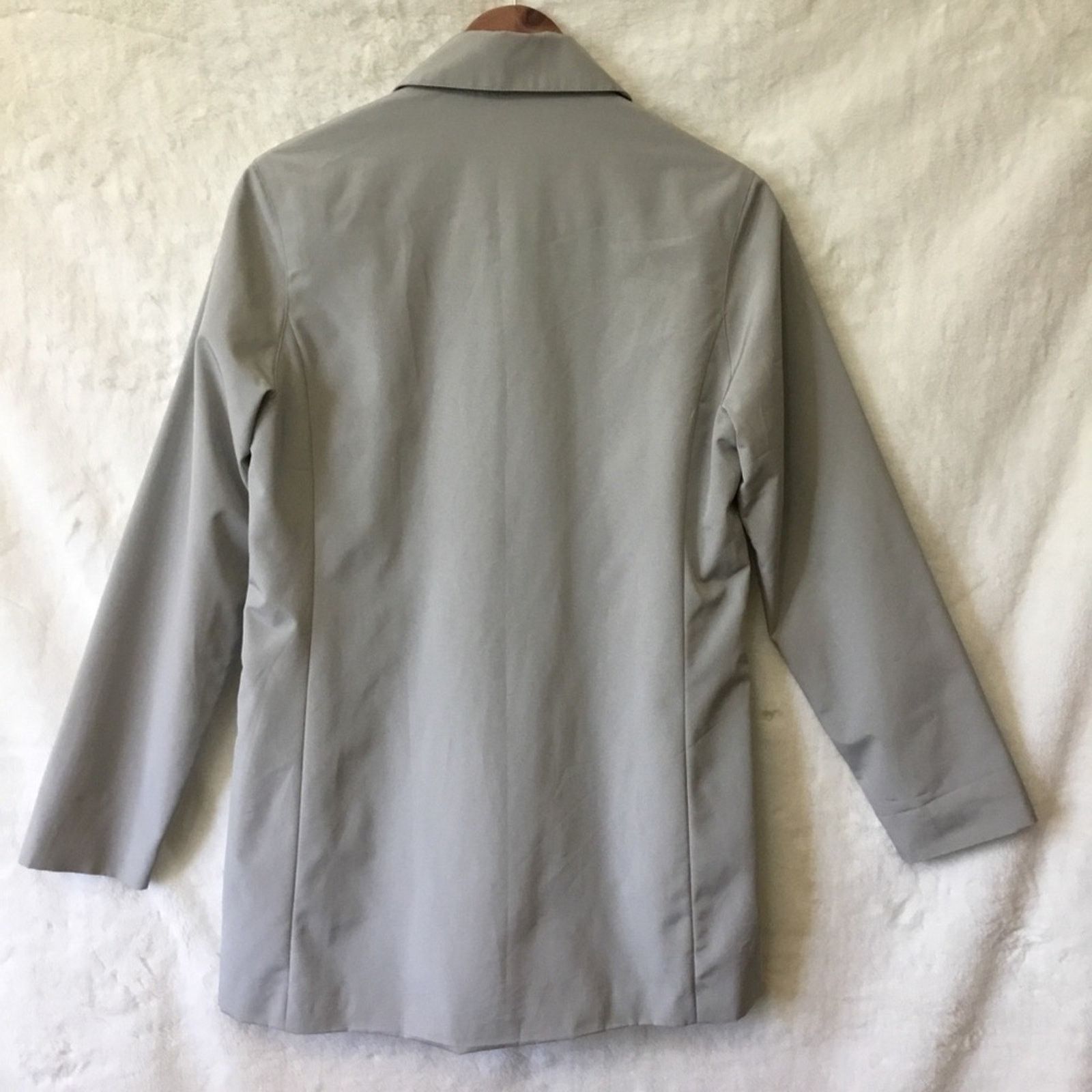 Kenneth Cole Kenneth Cole Reaction Light Gray Classic Rain Coat Size S / US 4 / IT 40 - 8 Thumbnail