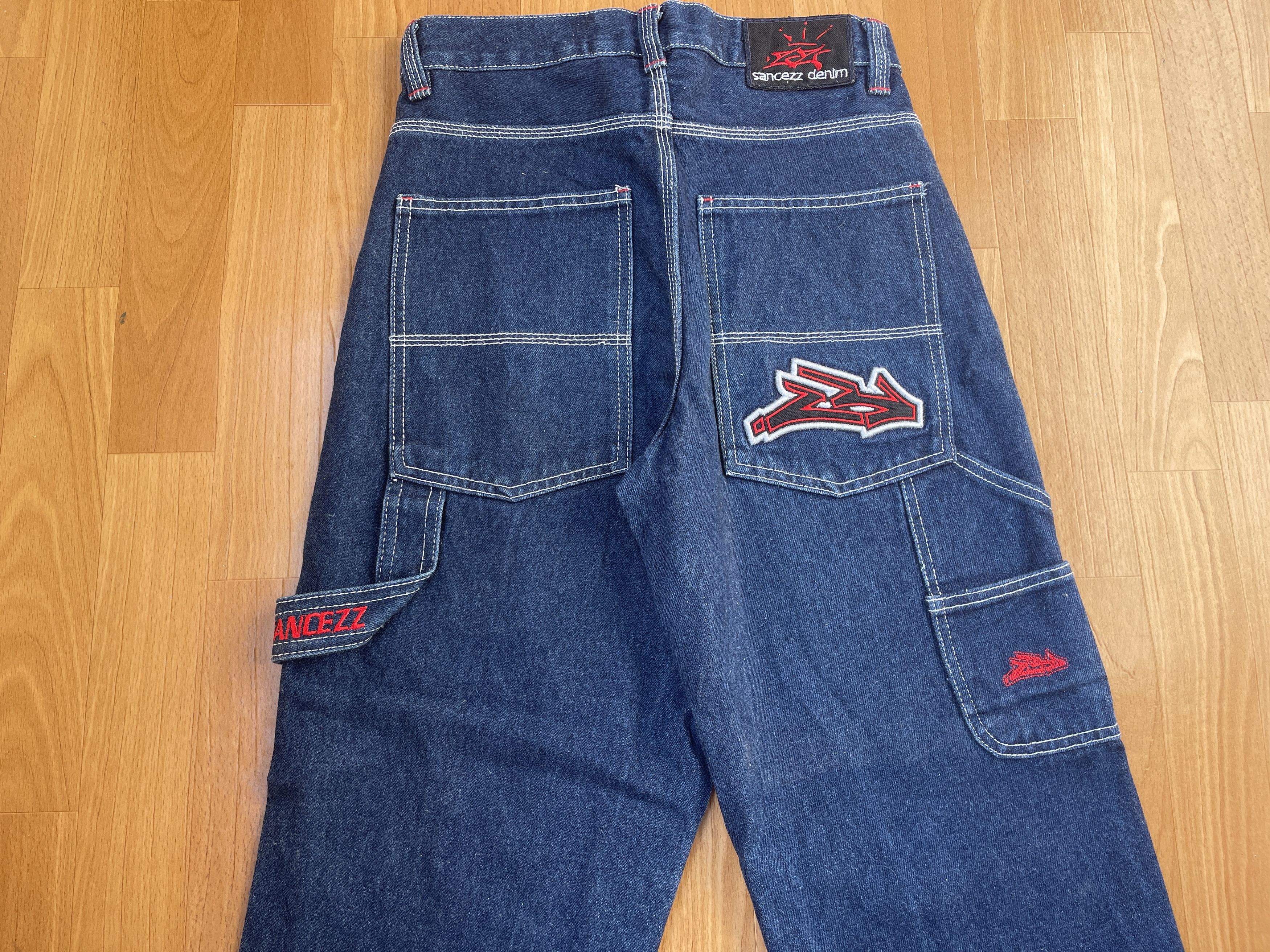 Other Sancezz jeans, vintage baggy jeans 90s hip hop skater Y2K 26 Size US 26 / EU 42 - 3 Thumbnail