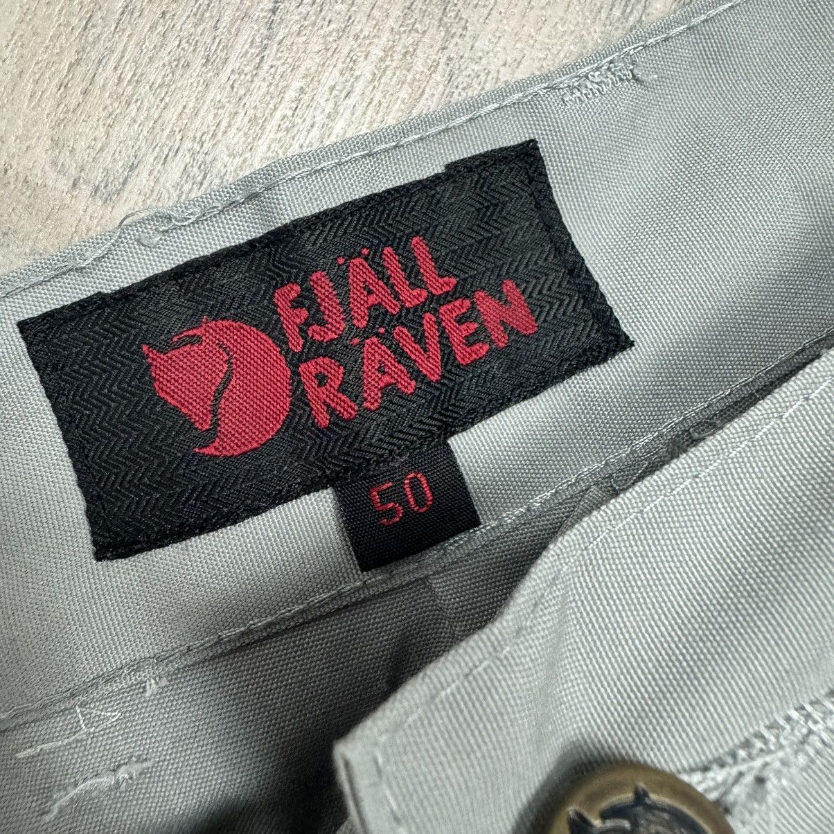Fjallraven Vintage Fjallraven Y2K Nylon Polyester Grey Light Pants Size US 35 - 15 Thumbnail