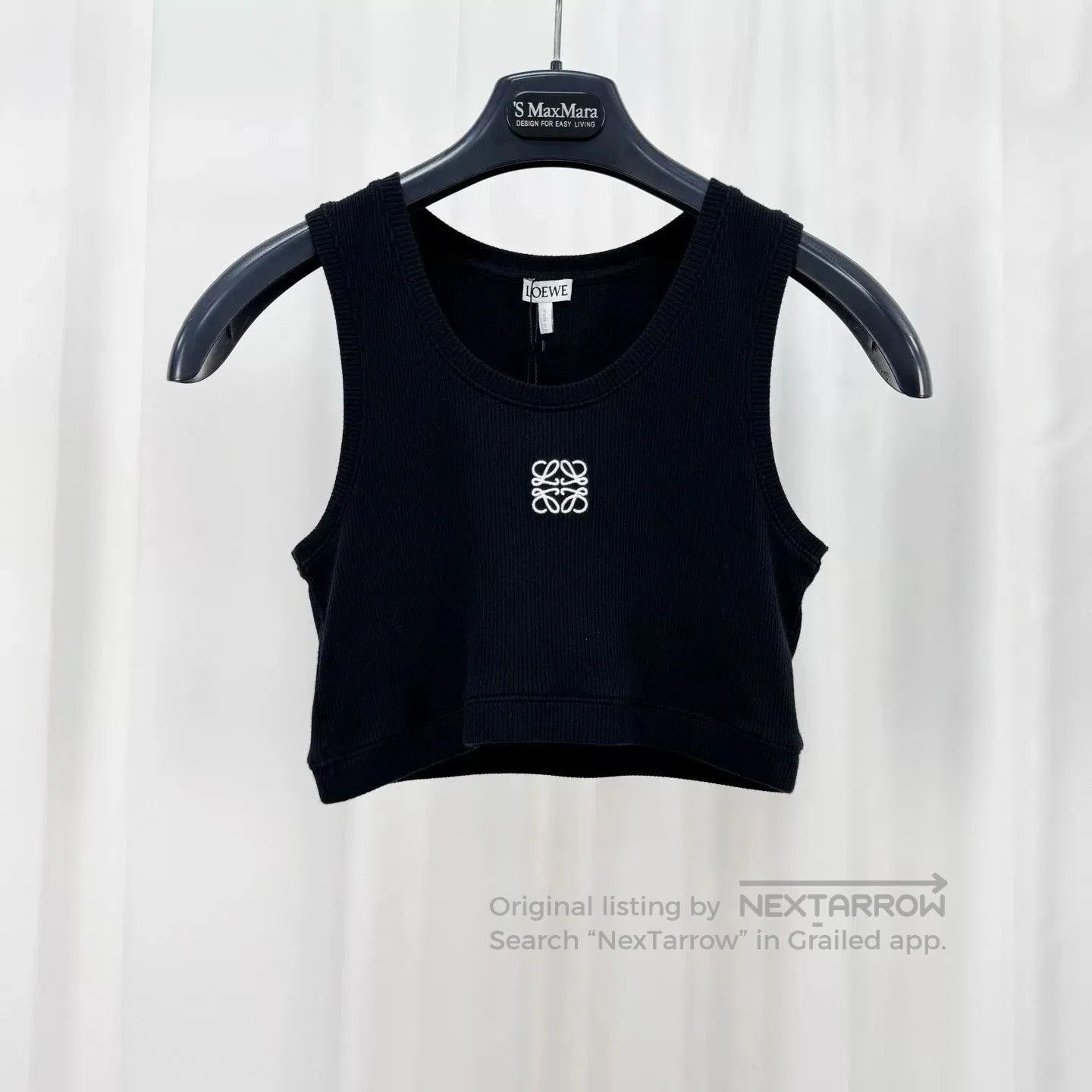 Loewe Loewe Black Embroidered Logo Vest. Size M / US 6-8 / IT 42-44 - 1 Thumbnail