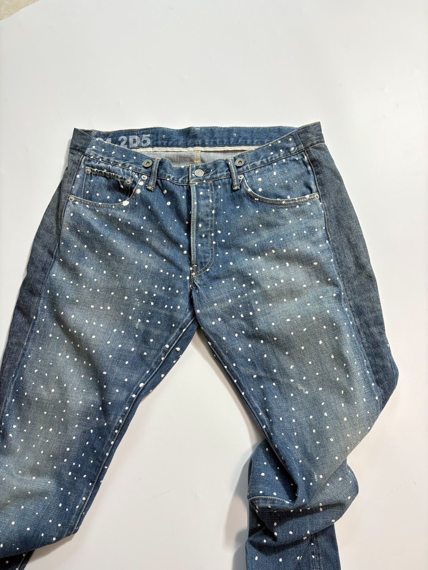 Visvim VISVIM 01.2D5 Polka Dot Jeans Size US 34 / EU 50 - 8 Thumbnail