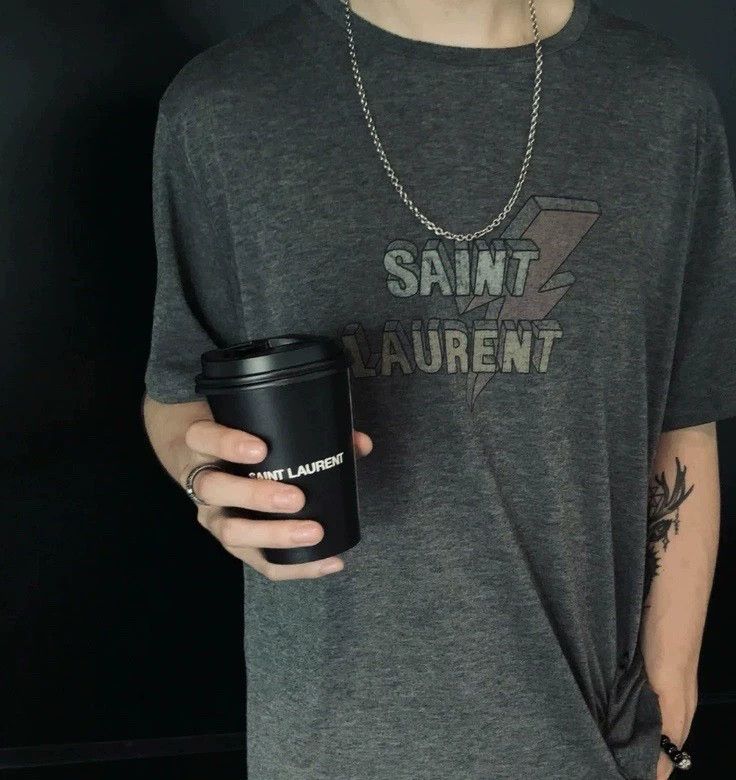 Saint Laurent Paris Saint Laurent Paris short sleeves 2505-Nextarrow Size US S / EU 44-46 / 1 - 6 Thumbnail