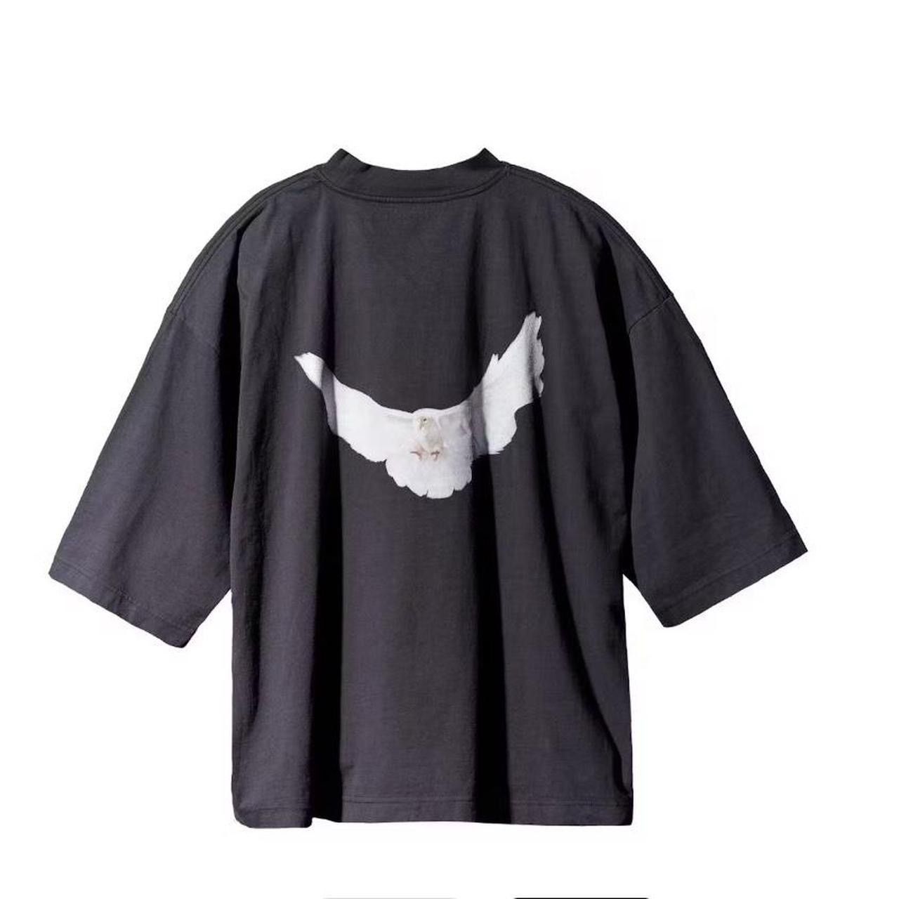 Balenciaga × Gap × Yeezy Yeezy Gap Balenciaga Dove 3/4 Tee Black Size US S / EU 44-46 / 1 - 1 Thumbnail
