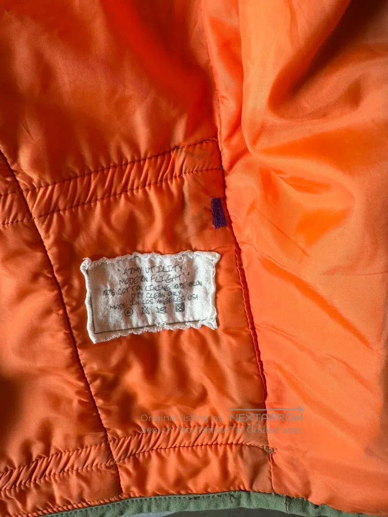Greg Lauren Greg Lauren Reconstructed flight jacket with ancient fabri Size US M / EU 48-50 / 2 - 3 Thumbnail