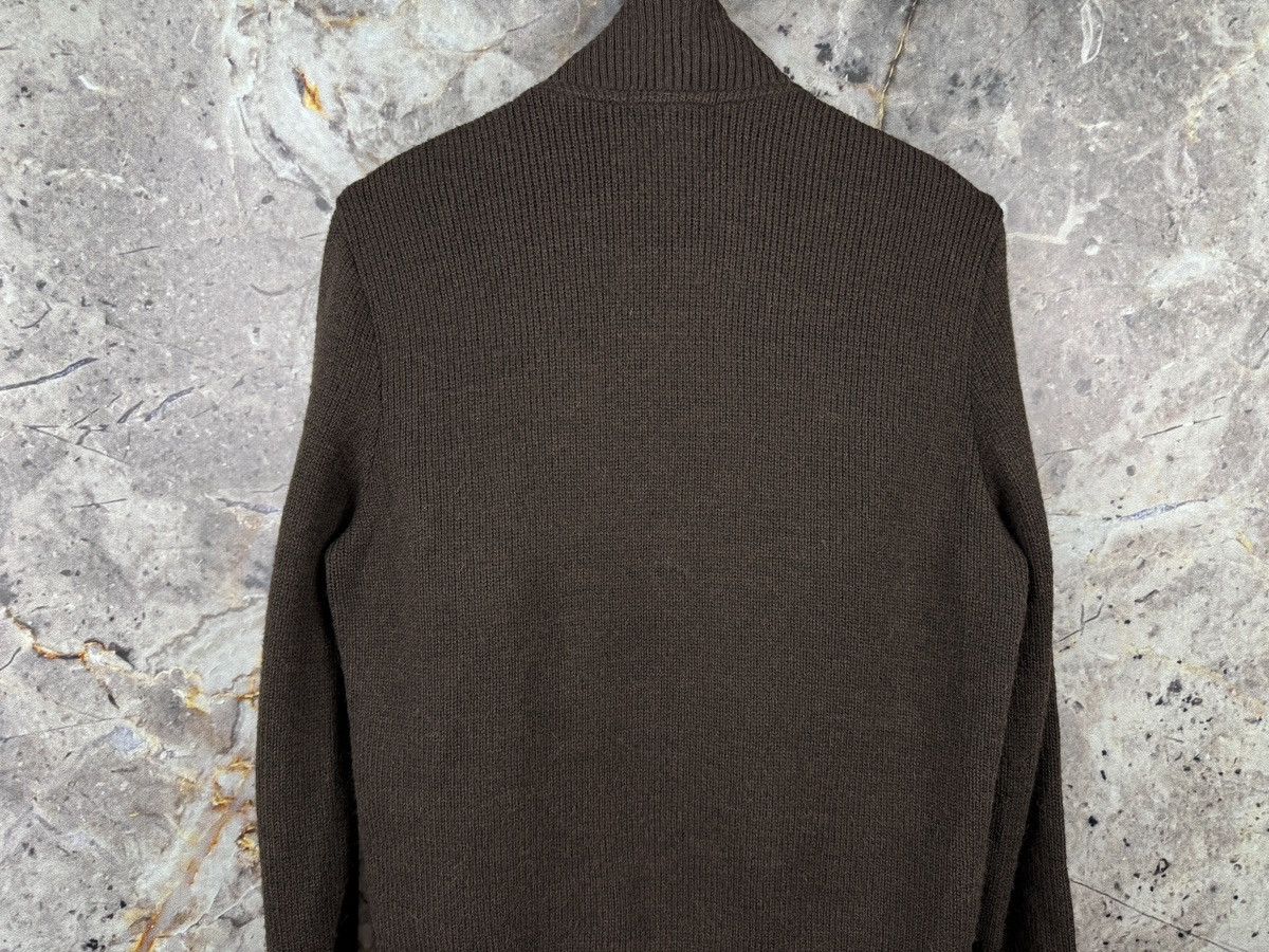 Torras Torras Brown Suede Front Knit Sleeve Zip Jacket Size USA38 Size US M / EU 48-50 / 2 - 14 Thumbnail