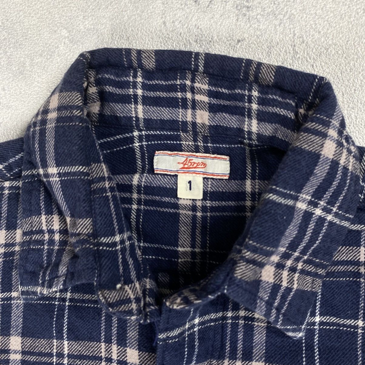 45rpm 45 RPM Flannel Shirt Size US M / EU 48-50 / 2 - 3 Thumbnail
