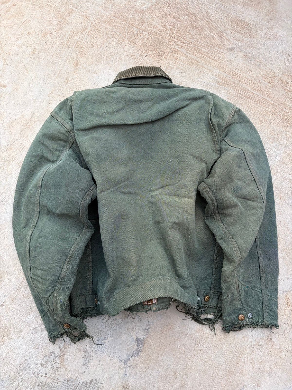 Carhartt Vintage 80s Carhartt Detroit Jacket 100th Anniversary Size US L / EU 52-54 / 3 - 11 Thumbnail