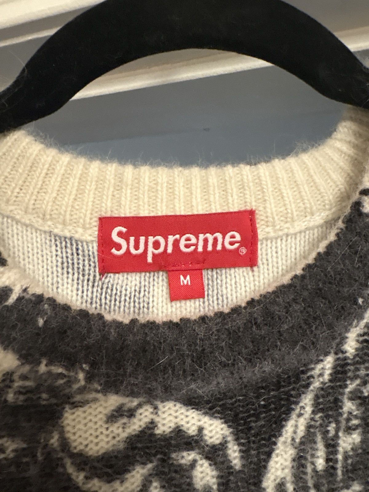 Supreme Supreme The Crow Sweater FW21 Size US M / EU 48-50 / 2 - 3 Thumbnail