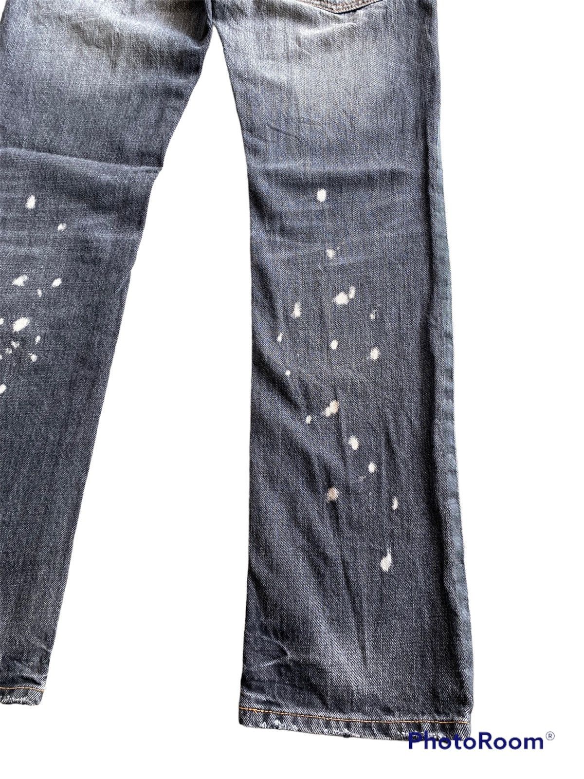 Hysteric Glamour × If Six Was Nine × Le Grande Bleu (L.G.B.) Japanese Vintage Heritage Stone Punk Black Jeans Size US 30 / EU 46 - 15 Thumbnail