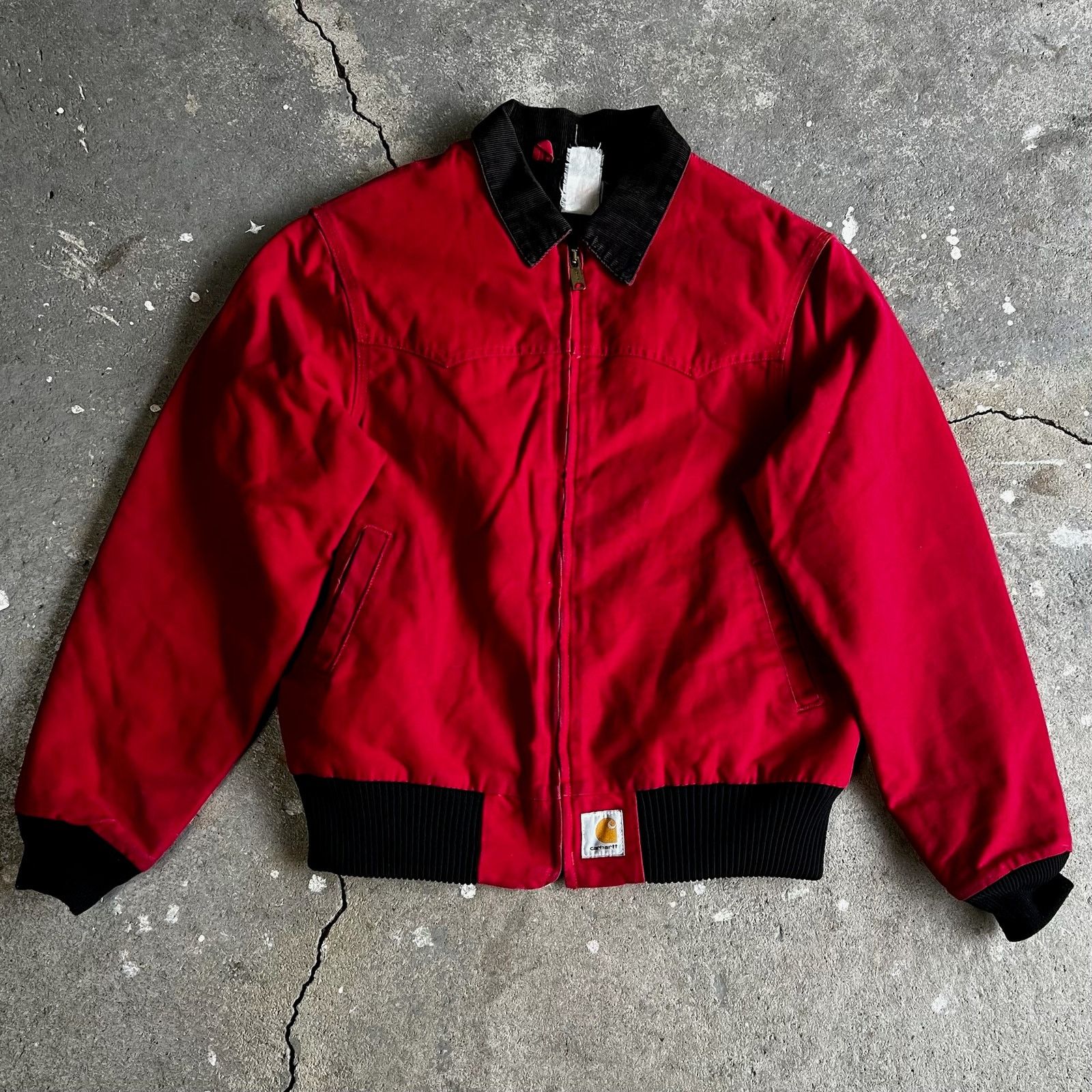 Carhartt × Vintage Vintage Carhartt Aztec red JR0456 Santa Fe work