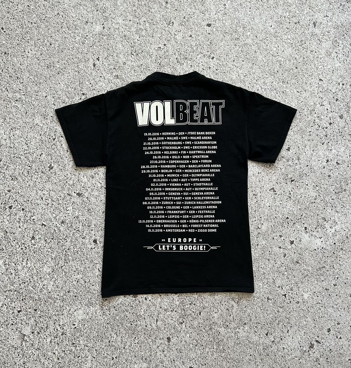 Band Tees × Vintage Vintage Volbeat Europe Let’s Boogie Tour 2016 T-Shirt Size US M / EU 48-50 / 2 - 4 Thumbnail