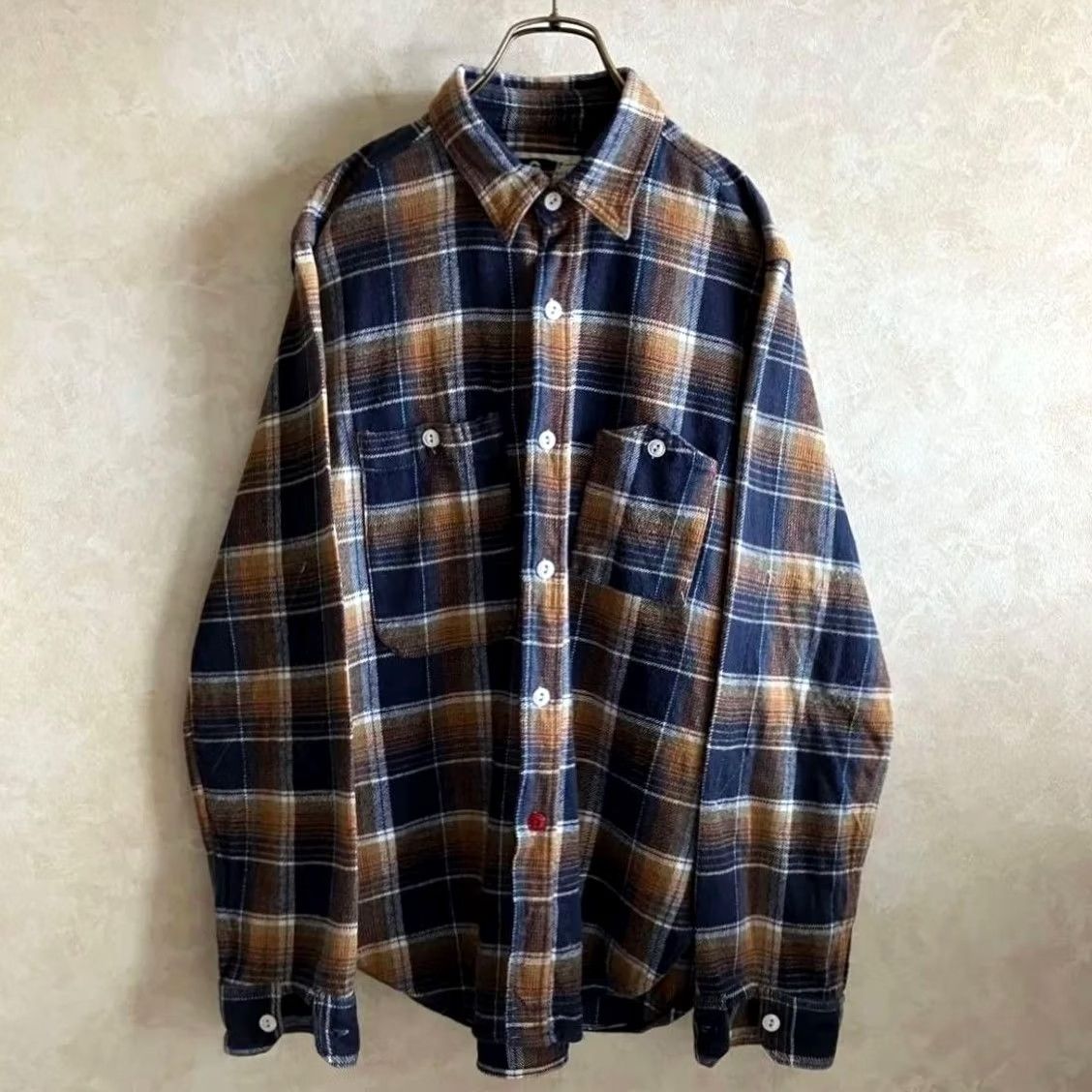 Engineered Garments ENGINEERED GARMENTS OMBRE CHECK FLANNEL SHIRT MEN MULTICOLOR COTTON SIZE M USED Size US M / EU 48-50 / 2 - 3 Thumbnail