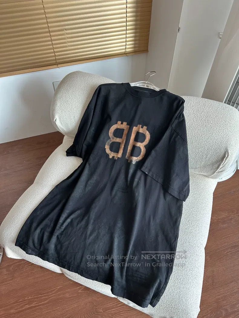 Balenciaga Balenciaga Bitcoin BB short-sleeve T-shirt Size US L / EU 52-54 / 3 - 1 Thumbnail