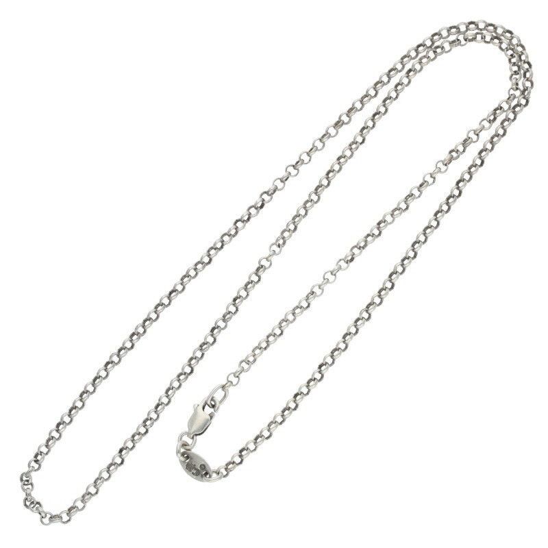 Chrome Hearts R18 Roll Chain Silver Necklace
