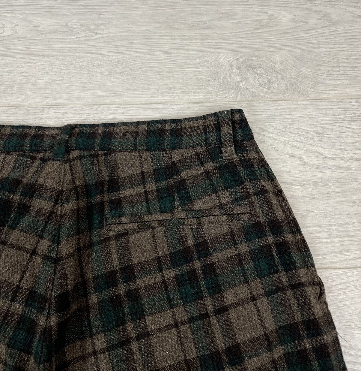 YMC You Must Create YMC London Wool Plaid Pants Size US 30 / EU 46 - 9 Thumbnail