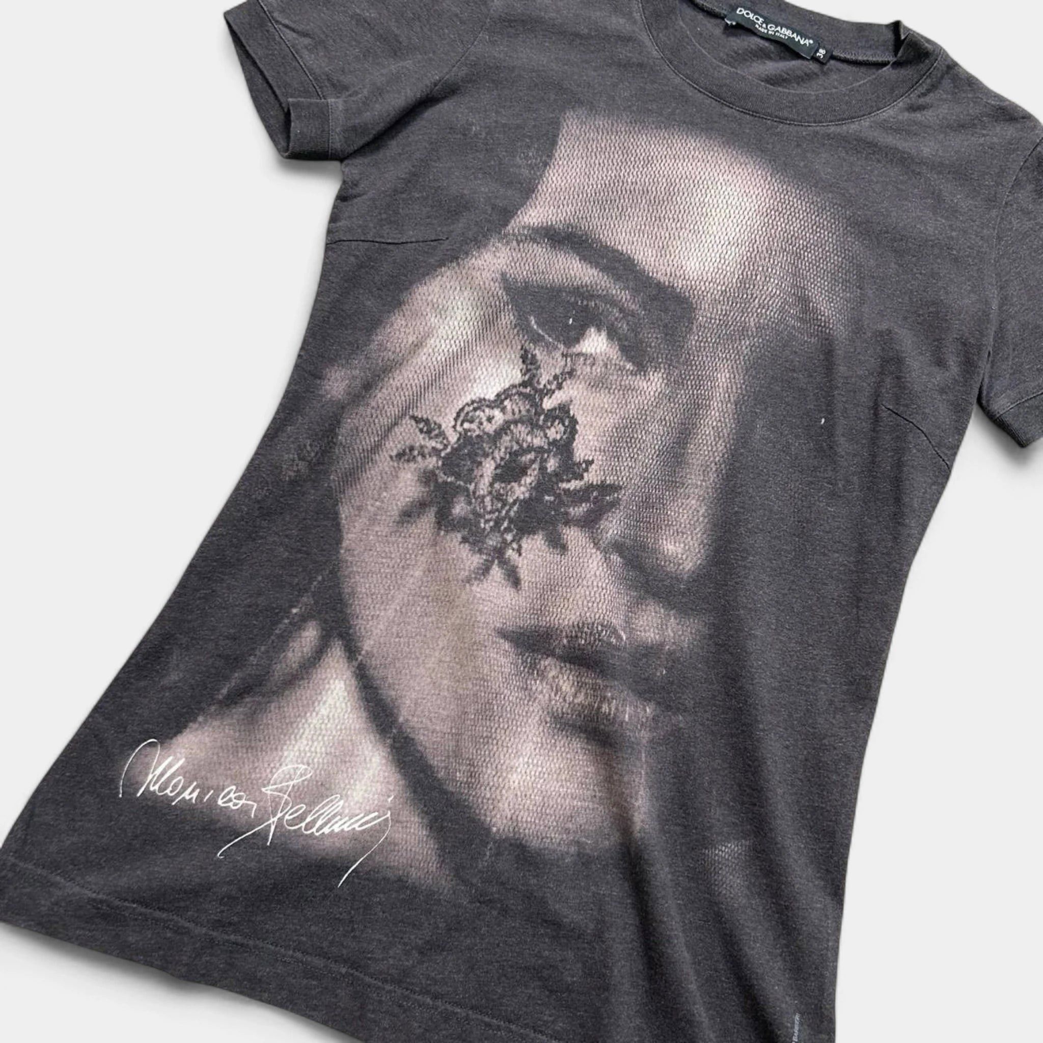 Dolce & Gabbana Monica Bellucci Photo T-Shirt