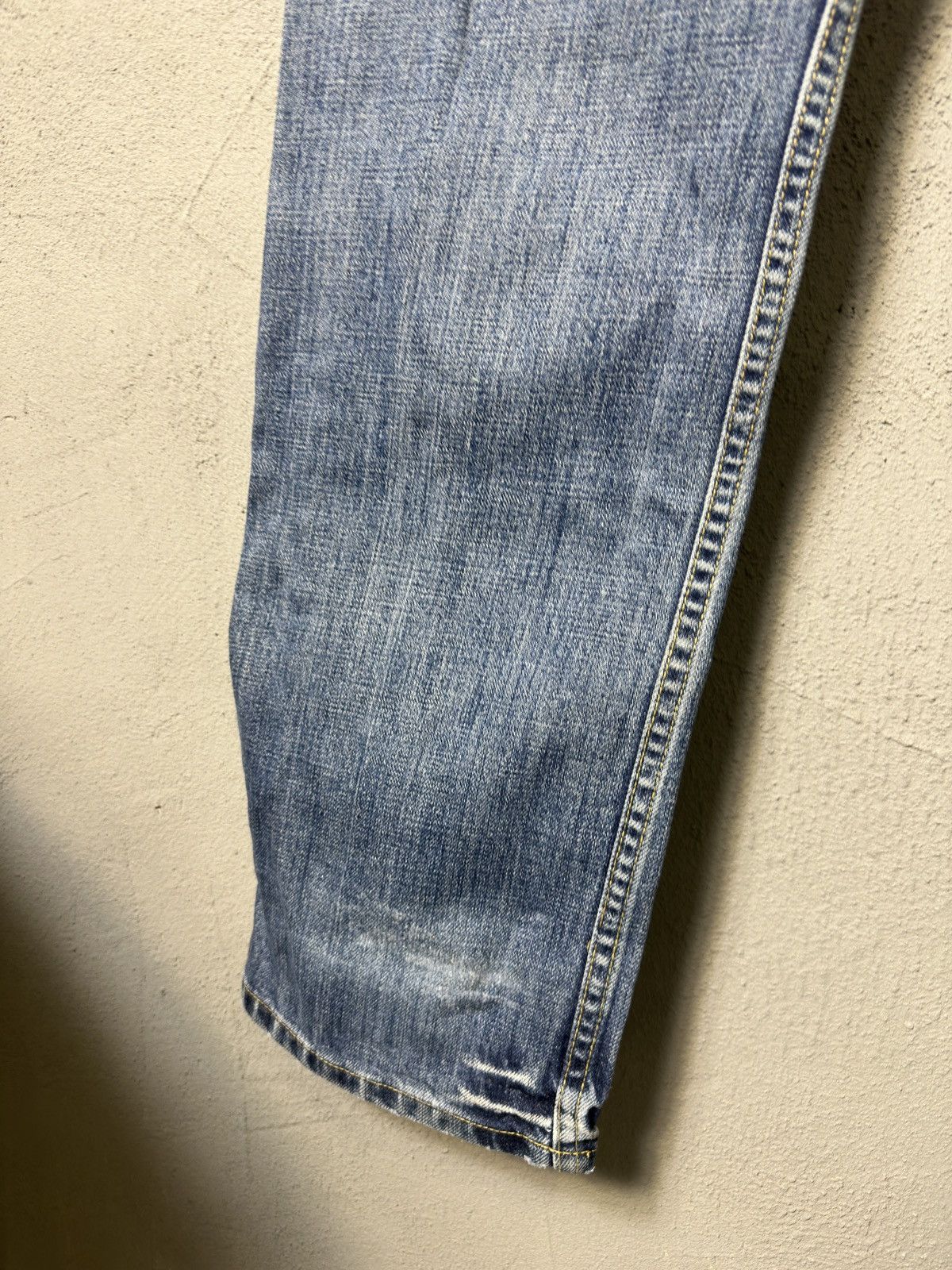 Diesel Vintage Distressed Diesel Japanese Dragons Y2K Jeans Size US 32 / EU 48 - 3 Thumbnail